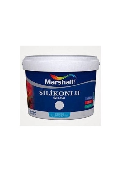 Özel Mat Meteor 7,5 lt Silinebilir Silikonlu Duvar Boyası 10 kg
