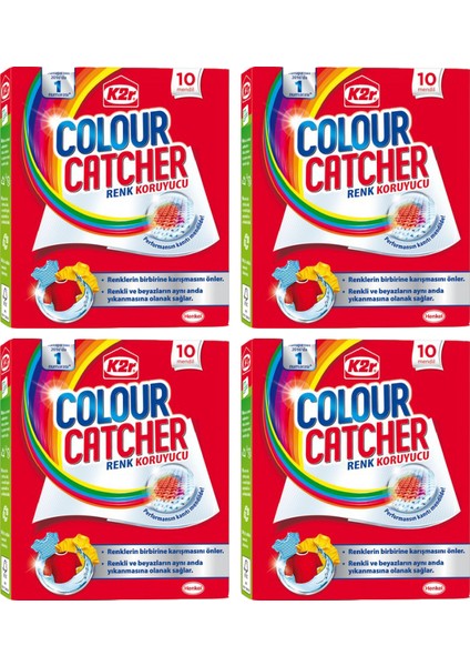 Colour Catcher Renk Koruyucu Mendil 4 Paket