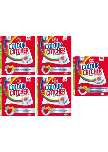 Colour Catcher Renk Koruyucu Mendil 5 Paket