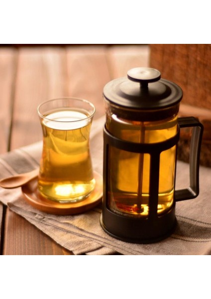 Png 2300 French Press Süzgeçli Çay Kahve Kupası 350 ml