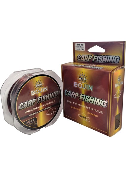Carp Line 0.38 Mm 340 M Kahverengi