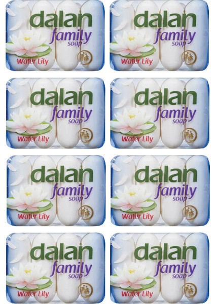 Fami̇ly Ni̇lüfer Sabun 70 gr x 4=280 gr 8 Paket