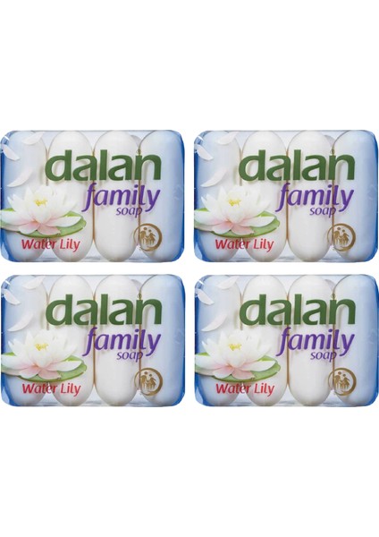 Fami̇ly Ni̇lüfer Sabun 70 gr x 4=280 gr 4 Paket