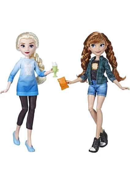 Disney Princess  Comfy Squad Elsa ve Anna E7417