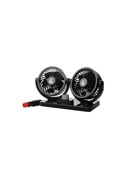 Torpido Üstü Vantilatör Çift Fanlı 12V