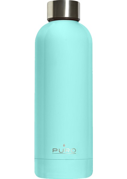Hot&Cold Paslanmaz Çelik Termos Parlak Açık Mavi 500 ml