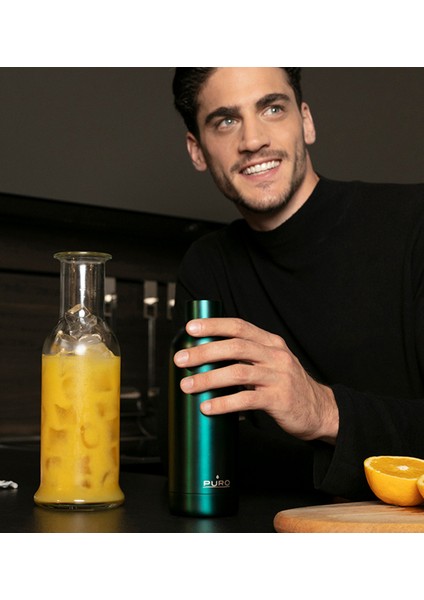 Hot&Cold Paslanmaz Çelik Termos Mat Metalik Yeşil 500 ml fiyatları