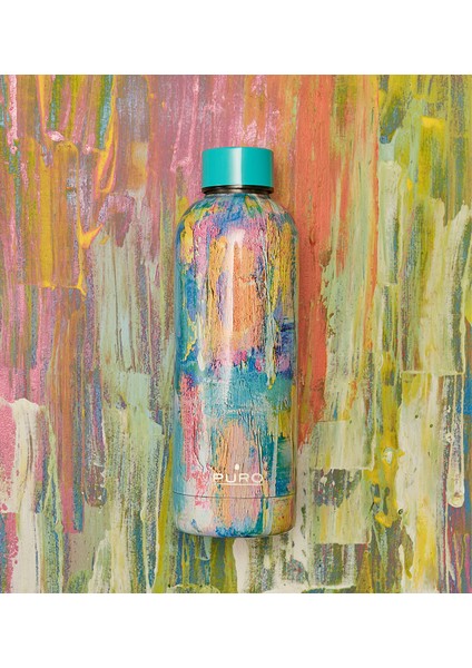 Hot&Cold Paslanmaz Çelik Termos Parlak Street Paint Desenli 500 ml fiyatları
