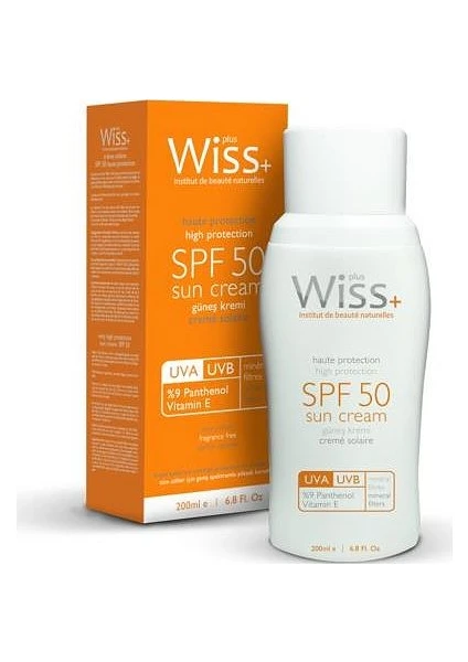 Güneş Kremi Plus Spf 50 Sun