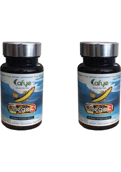 Omega-3 Balık Jelatini Kapsül 30 Kapsül 595 Mg