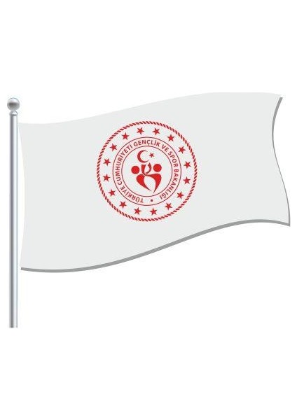 Gençlik ve Spor Bakanlığı Gönder Bayrağı 70 x 105 cm