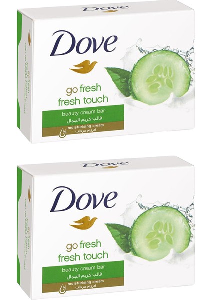 Cream Bar Salatalık ve Yeşil Çay Ferahlığı Katı Sabun 100 gr 2 Paket