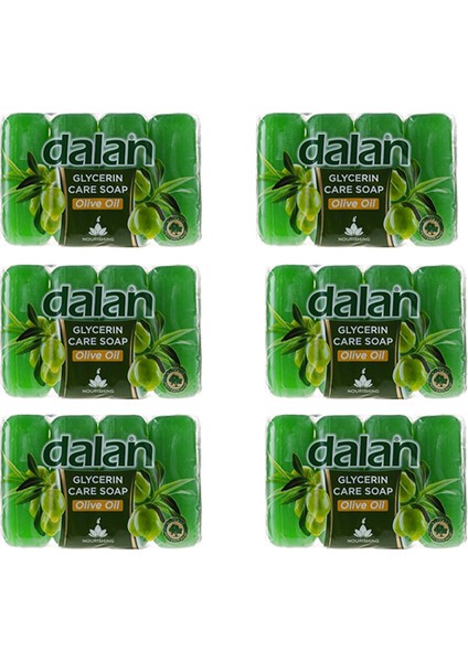 Banyo Gliserinli Zeytinyağlı Sabun 150 gr 4'lü Paket 6 Paket