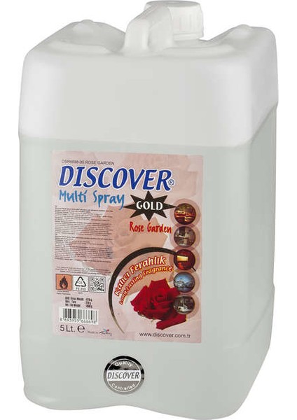 Oda Parfümü Gold Multi Sprey Rose Garden 5 lt