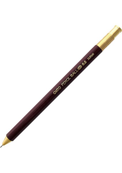 Wooden Tükenmez Kalem Bordo Nkg-450E-EN