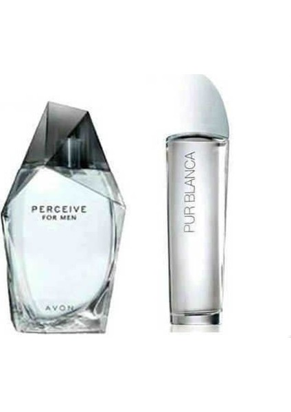 Perceive 100 ml Erkek Edt+Avon Purblanca 50 ml Kadın Edt 2li Set