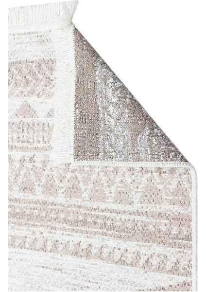Arya Ar 06 Natural Yıkanabilir Pamuk Etnik Desen Kilim 80 x 150 cm fırsatları