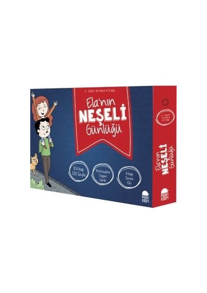 Elanın Neşeli Günlüğü 2. Sınıf Okuma Seti (10 Kitap) - Celal Akbaş