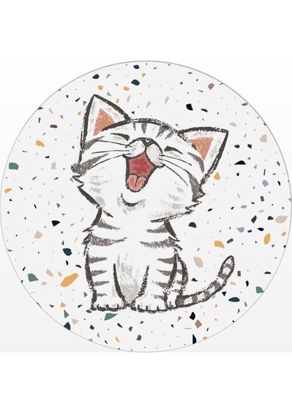 Minik Sevimli Kedi Mouse Pad
