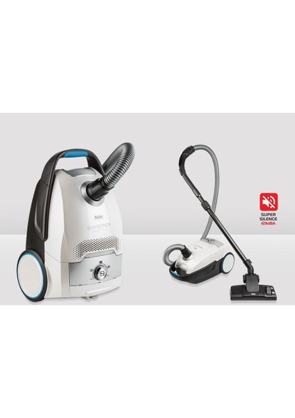 Whisper Toz Torbalı 750 W Elektrikli Süpürge