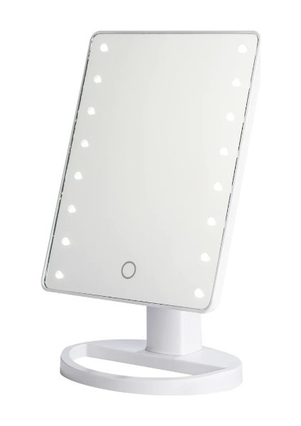 Alm 9905 LED Isıklı Makyaj Aynası Beyaz