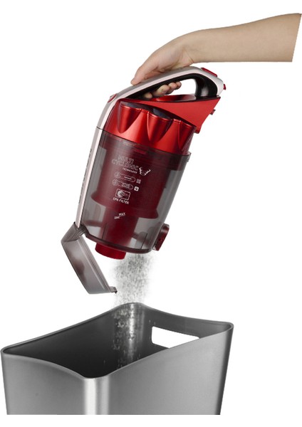 KHROSS KS50PET011 550 Watt 1.8 Litre Toz Torbasız Elektrikli Süpürge fırsatları