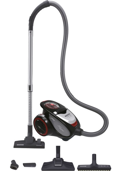 XARION 800 Watt 1,5 Litre Toz Torbasız Elektrikli Süpürge - [Siyah-Gri]