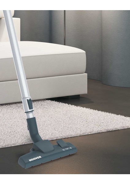 XARION 800 Watt 1,5 Litre Toz Torbasız Elektrikli Süpürge - [Siyah-Gri]