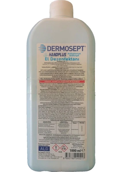 Dermosept El ve Cilt Dezenfektanı 1000 ml