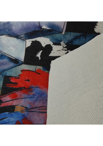 Özel Tasarım Dekoratif Kaymaz Taban Yıkanabilir Trend Halı 80 x 120 cm modelleri