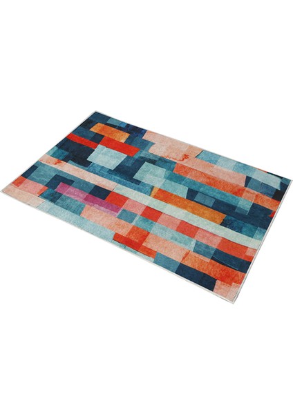 Özel Tasarım Dekoratif Kaymaz Taban Yıkanabilir Trend Halı 80 x 120 cm indirimleri