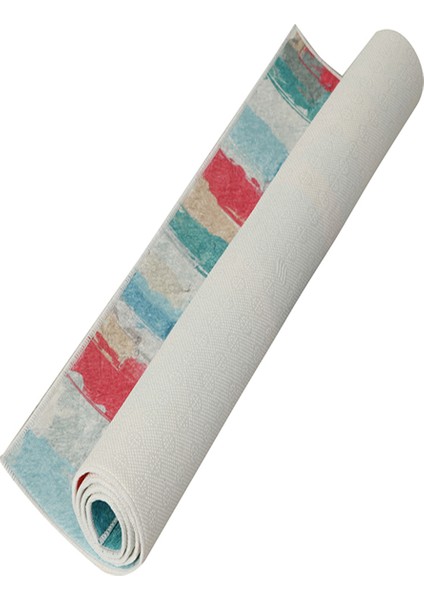 Özel Tasarım Dekoratif Kaymaz Taban Yıkanabilir Trend Halı 80 x 120 cm modelleri