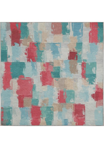 Özel Tasarım Dekoratif Kaymaz Taban Yıkanabilir Trend Halı 80 x 120 cm fırsatları