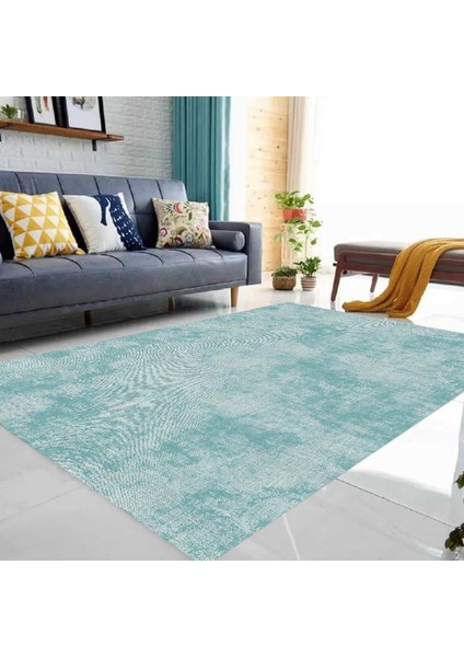 Özel Tasarım Dekoratif Kaymaz Taban Yıkanabilir Trend Halı 80 x 120 cm