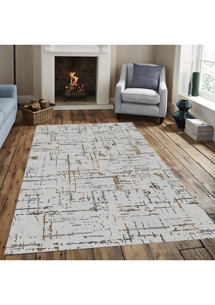 Özel Tasarım Dekoratif Kaymaz Taban Yıkanabilir Trend Halı 80 x 120 cm