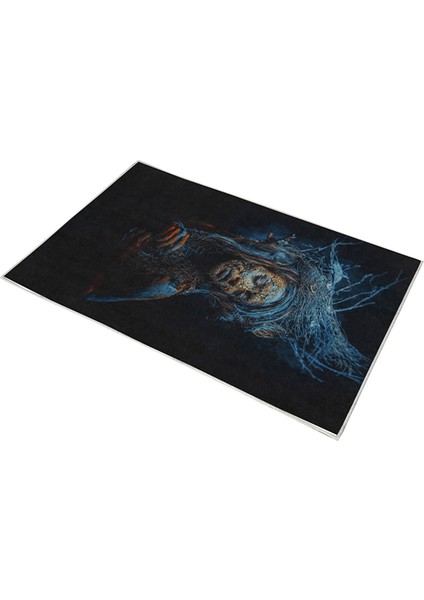 Özel Tasarım Dekoratif Kaymaz Taban Yıkanabilir Trend Halı 80 x 120 cm indirimleri