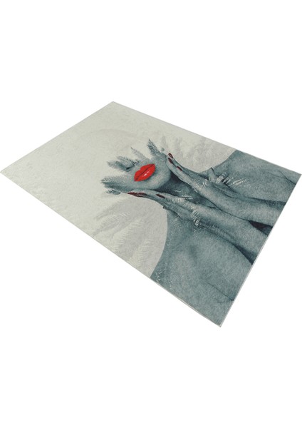 Özel Tasarım Dekoratif Kaymaz Taban Yıkanabilir Trend Halı 80 x 120 cm fiyatları