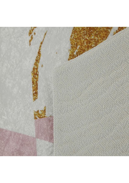 Özel Tasarım Dekoratif Kaymaz Taban Yıkanabilir Trend Halı 80 x 120 cm fırsatları