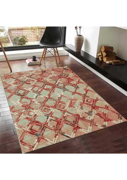 Özel Tasarım Dekoratif Kaymaz Taban Yıkanabilir Trend Halı 80 x 120 cm