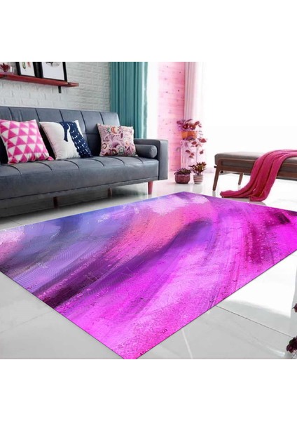 Dekoratif Özel Tasarım Kaymaz Taban Yıkanabilir Halı 160 x 230 cm