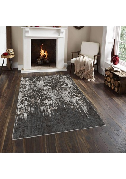 Dekoratif Özel Tasarım Kaymaz Taban Yıkanabilir Halı 100 x 200 cm