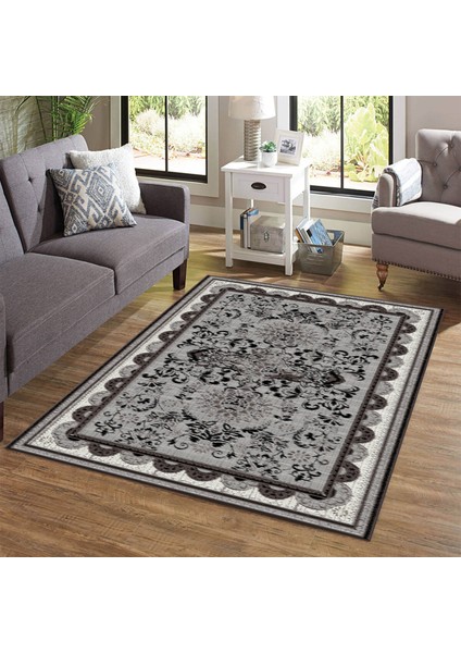 Dekoratif Özel Tasarım Kaymaz Taban Yıkanabilir Halı 160 x 230 cm
