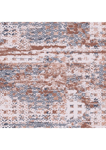 Dekoratif Özel Tasarım Kaymaz Taban Yıkanabilir Halı 80 x 50 cm