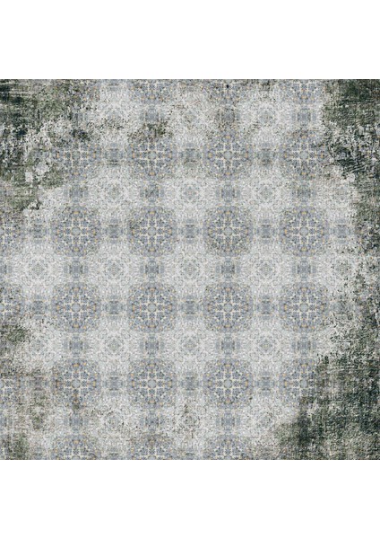 Dekoratif Özel Tasarım Kaymaz Taban Yıkanabilir Halı 80 x 50 cm