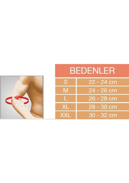 ® Orx-D 41 (Sağ El) Tenisçi Dirsekliği (Tenisçi Dirseği Sendromu ve Epikondilit )