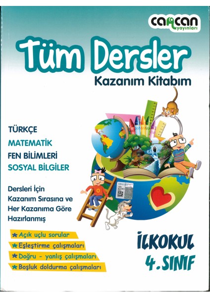 4.sınıf Tüm Dersler Kazanım Kitabım