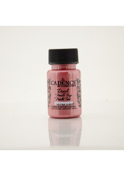 Dora Metalik Boya 50 ml Pembe Şerbet