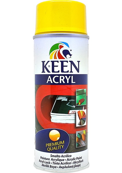 Akrilik Sprey 400 ml Ral 1023 Sarı