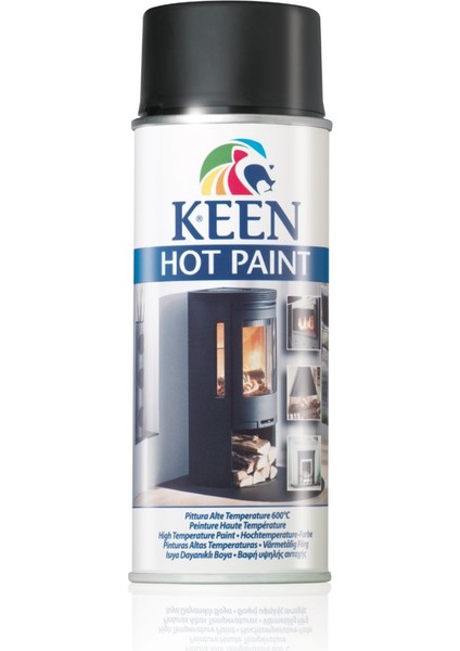 Sprey 400 ml Isısal Mat Siyah