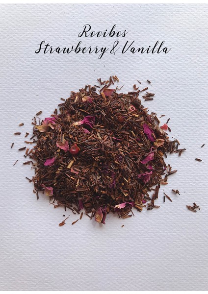 Rooibos Strawberry Vanilla Dökme Bitki Çayı 250 gr fiyatları